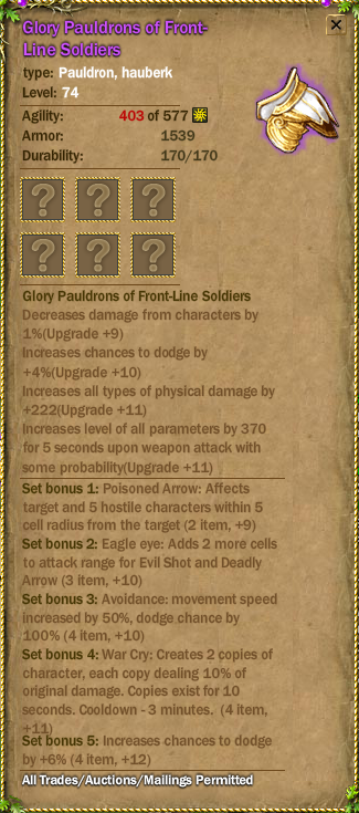 Glory Helmet of Front-Line Soldiers