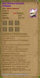 Glory Armors of Diamond Protectors