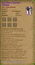 Glory Pants of Diamond Protectors